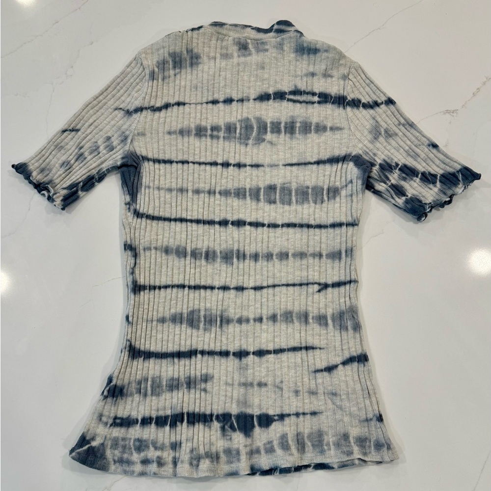 Anthropologie eri + alli Reed mock neck top tie dye - Picture 10 of 10